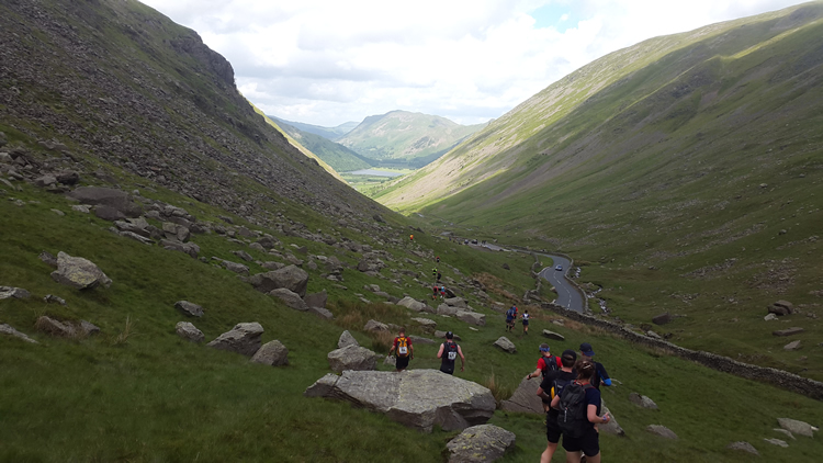 descent towards brothers water