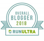 RunUltra Overall Global Blogger Award 2018 feat