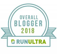 RunUltra Overall Global Blogger Award 2018